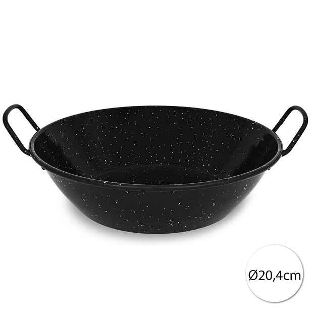 Garcima 13366 Smaltovaná paella pánev 20 cm
