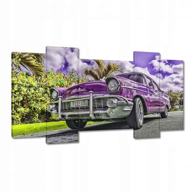 Obrazy 120x65 Fialový Chevrolet