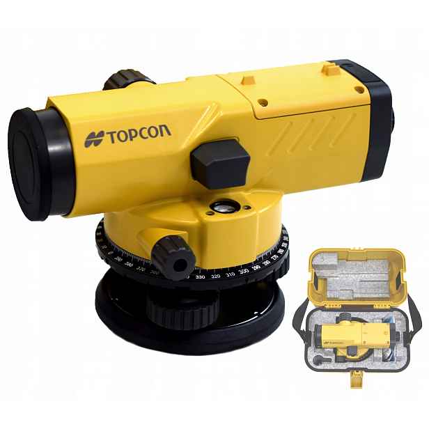 Optický nivelátor Topcon AT-B4A kalibrace