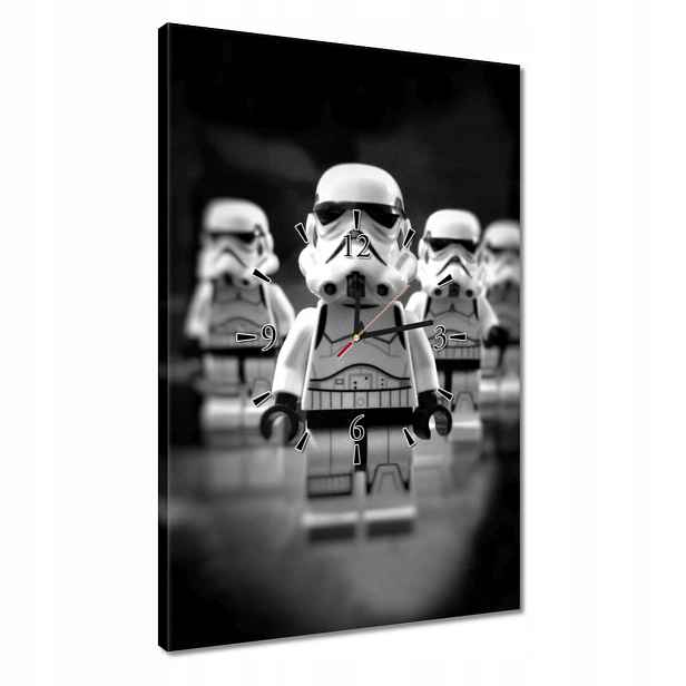 Hodiny 40x60 Stormtrooper Figurka