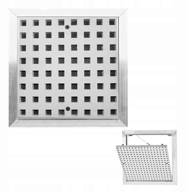 Revizní Dvířka 20X20 Perforovaná 12X25Q