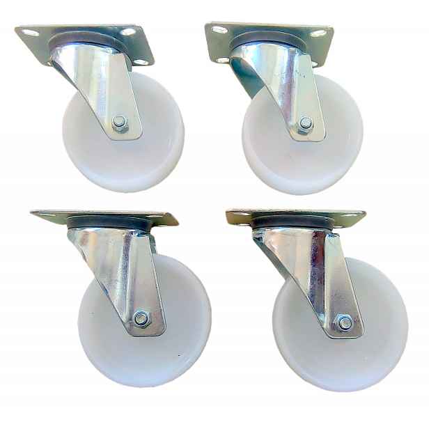 Sada koleček Poliamid 125 mm 500 kg, 4 ks