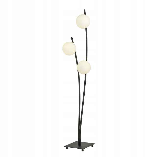 Podlahová lampa Emibig Hunter LP3 3xE14 10W, 150 cm, černobílá