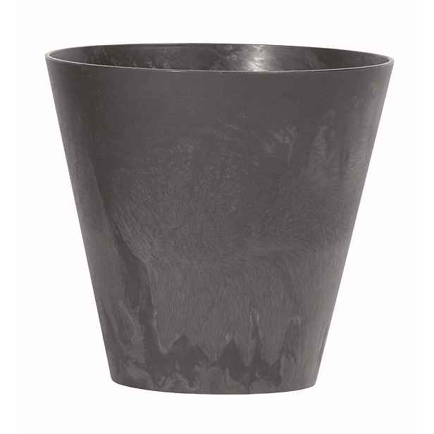 Prosperplast Květináč Tubus Small Oval tmavě šedý, varianta 30 cm