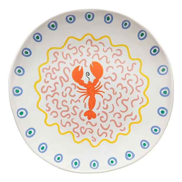 Servírovací talíř z kameniny ø 37 cm Summer Bliss – Costa Nova