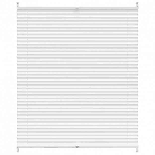 vidaXL Plisované žaluzie / rolety Plisse 110 x 125 cm - bílé