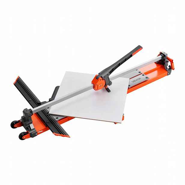 Řezačka glazury dlaždičky gres stroj 1200 mm úhelník silný jedna kolejnice