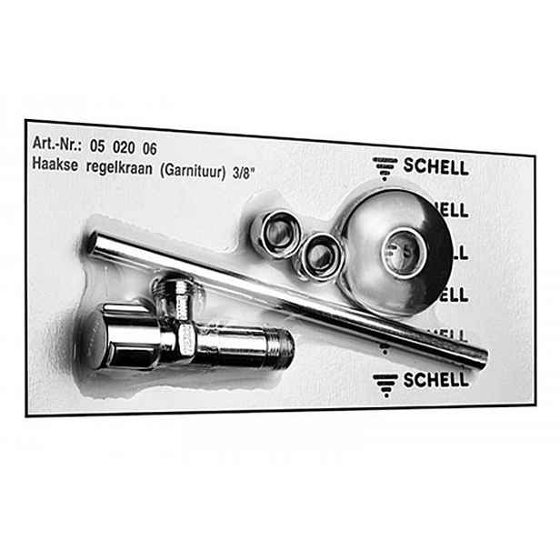Schell Comfort - Sada rohových regulačních ventilů, chrom 050200699