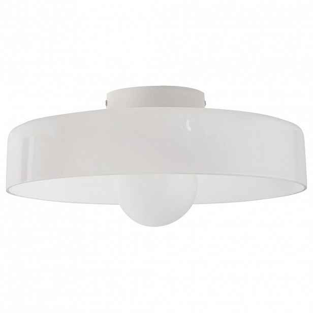 Beliani STROPNÍ LAMPA Bílá Luguse