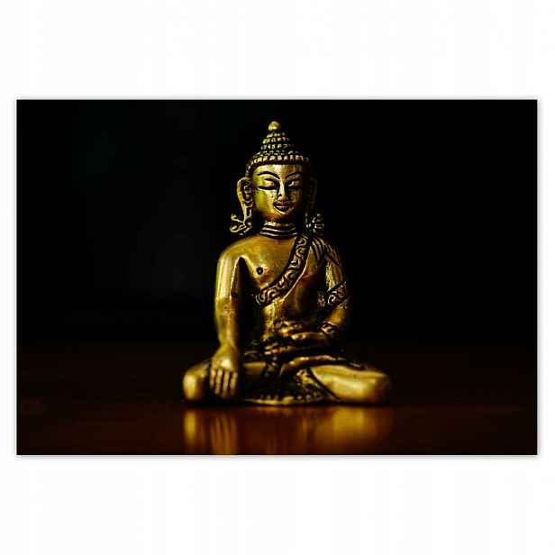 Fototapety 152x104 Zlatý Buddha Zlato
