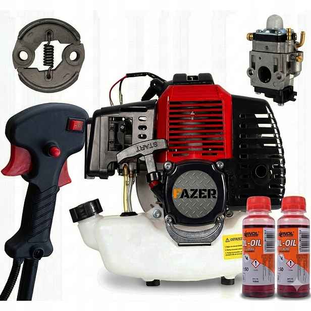 Motor Pro Benzínovou Kosu Křovinořez 5,5 Hp Vyžínač Motorový Křovinořez Olej Bonus