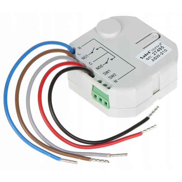 Bezdrátový ovladač 230V Satel ASW-210
