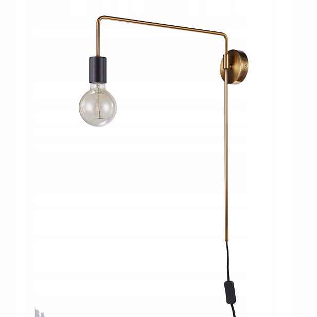Závěsná lampa Italux Moniq Led moderní černá M