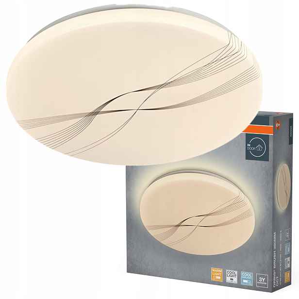Stropní Svítidlo Led svítidlo 40W 3200lm 2700/4000/6500K Cct Bílý Orbis Osram
