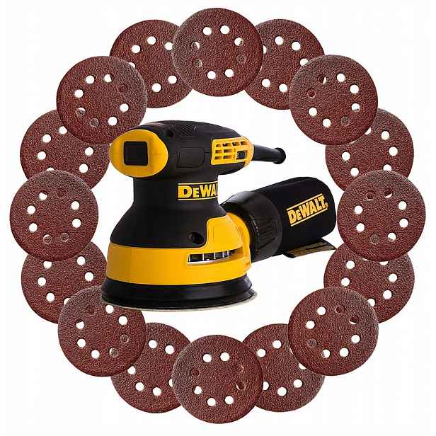 DeWalt DWE6423 excentrická bruska 40 kotoučů