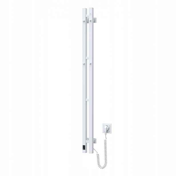 Elektrický koupelnový radiátor Egl Bialy Silhouette Quadro Sensor 90х1200