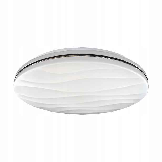 Moderní Stropní Svítidlo Klara Ø33 cm Led IP44 Bílý Struhm 19W