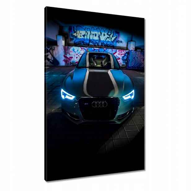 Obrazy 60x90 Modré Audi Auta
