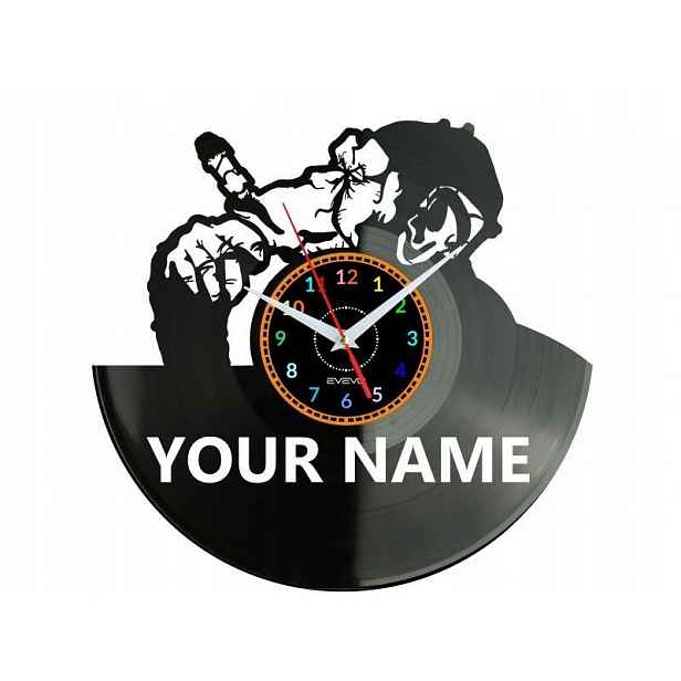 Opice Vaše jméno Nápad na Dárek Nástěnná Dekorace z vinylové desky