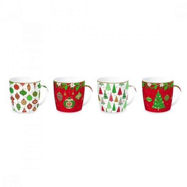 Porcelánový hrnek, 350 ml, "JINGLE BELLS" - Easy Life