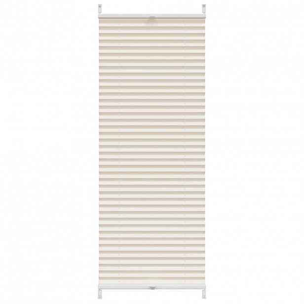 vidaXL Plisované žaluzie / rolety Plisse 40 x 125 cm - krémové