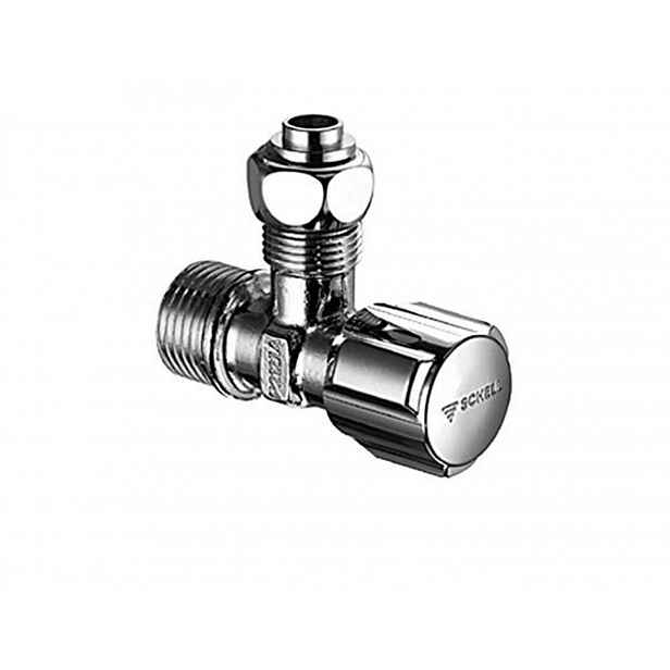 Schell Comfort - Rohový regulační ventil, chrom 050340699