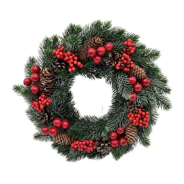 X-Mas VĚNEC 33 cm