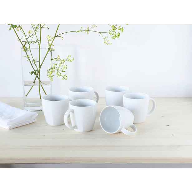 Creatable SADA HRNKŮ NA KÁVU porcelán keramika 6dílné
