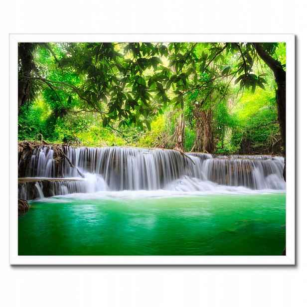 Plakáty v rámu 50x40 Vodopád v Thajsku