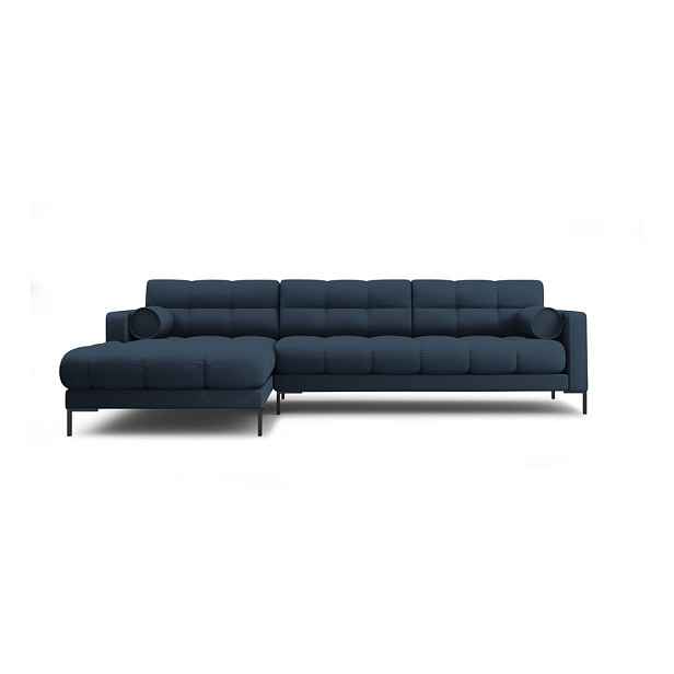 Modrá rohová pohovka (levý roh) Bali – Cosmopolitan Design