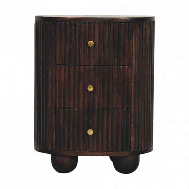 Artisan Furniture KONSOLOVÝ STŮL s povrchovou úpravou v dubovém vzhledu, 1 otevřená police, světle hnědý.