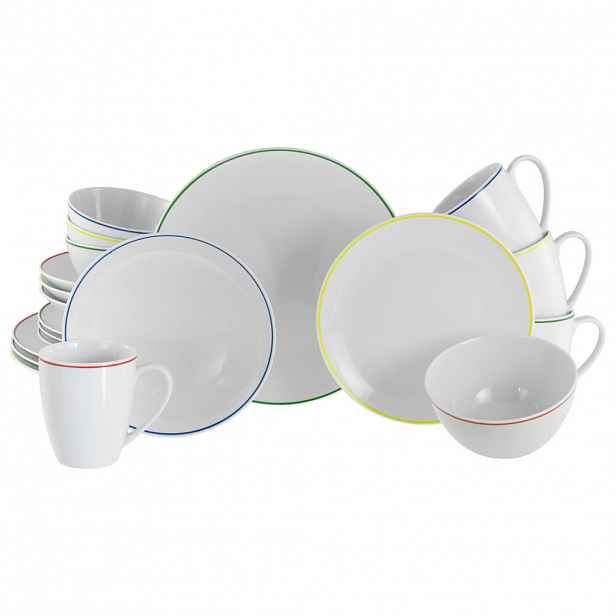 Creatable KOMBINOVANÁ SOUPRAVA Luna Color Line 20dílné
