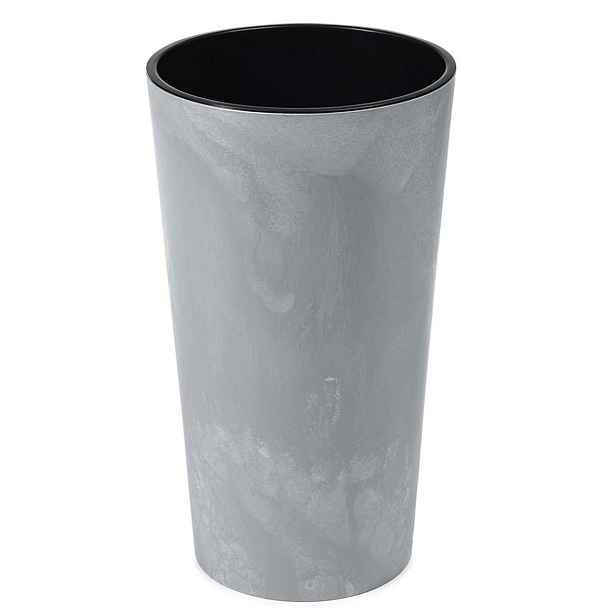 HowHomely Květináč URBANIKA 57 cm šedý beton