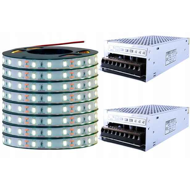 Led osvětlení, bílé podsvícení, Přírodní 40 m