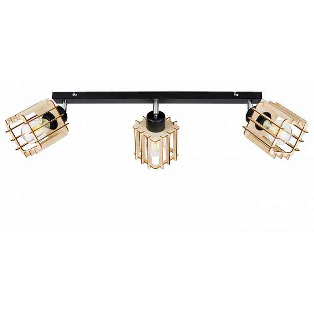 Závěsná Lampa stropní svítidlo stropní lustr Loft Dřevo