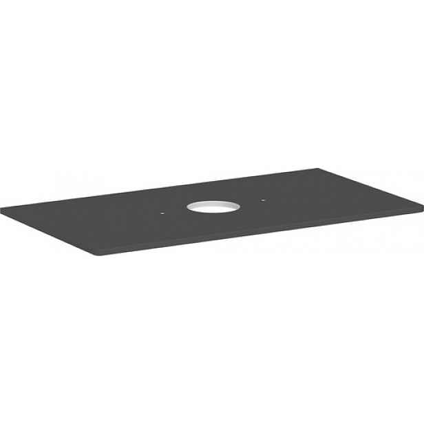 Deska pod umyvadlo Hansgrohe Xelu Q 98x1,6x55 cm šedá matná 54114910
