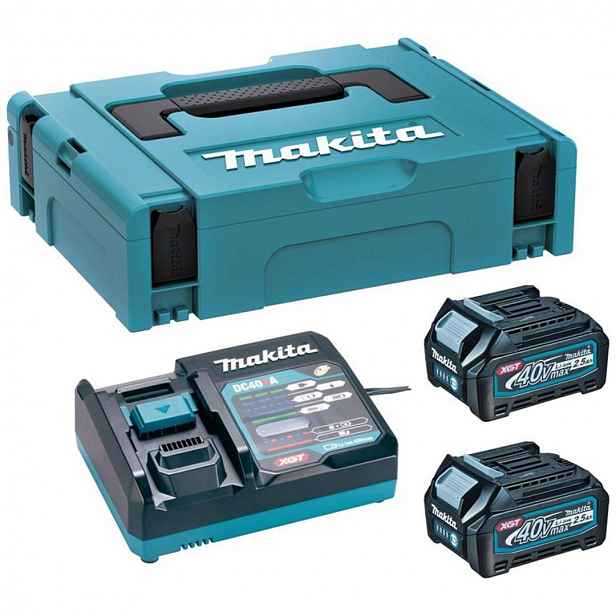 Makita - Sada 12A nabíječky a 2x aku 40 V XGT 2,5 Ah 191J81-6