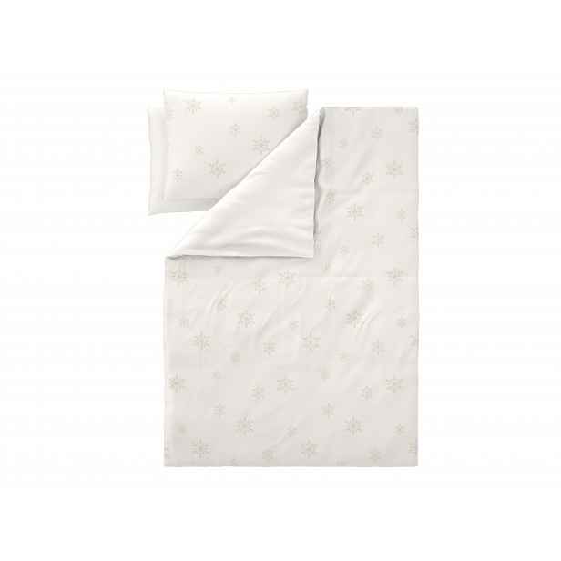 Livarno® Saténové ložní povlečení, 200 x 220 cm, 70 x 90 cm (bílá)