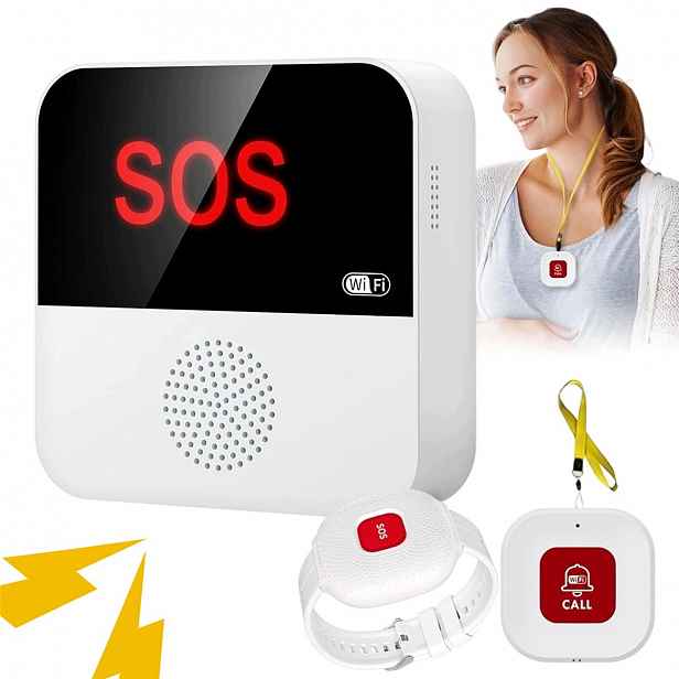 Alarmové tlačítko Alarm pro seniory Smart Inteligentní pro starší nemocné