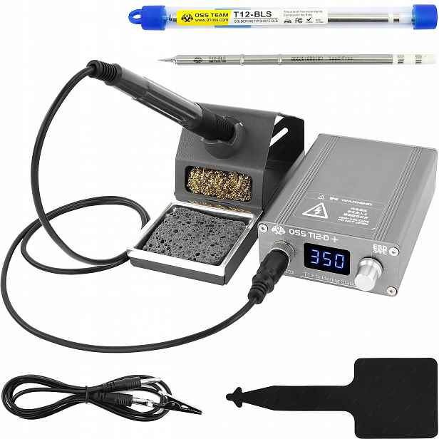 Pájecí Stanice Páječka Oss Team T12-D+ 75W Hrot T12 Bls