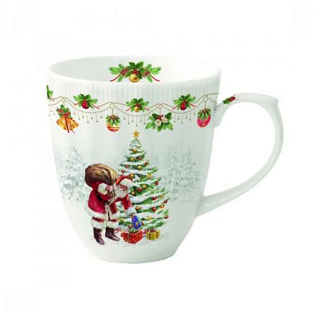 Porcelánový hrnek, 370 ml, "Nostalgic Christmas" - Easy Life