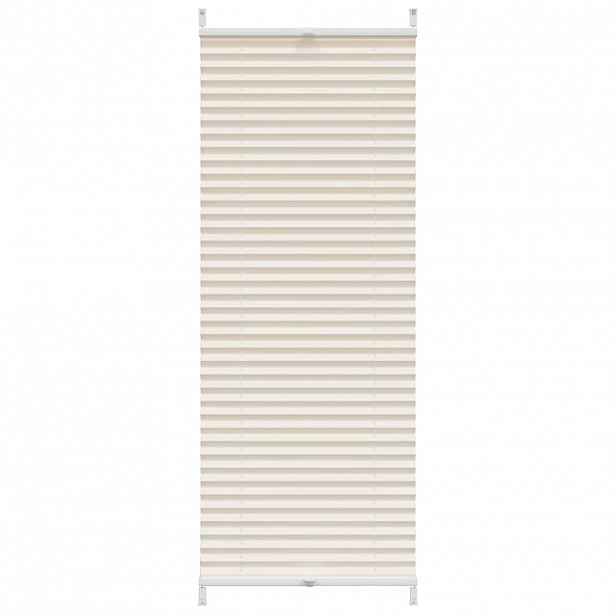 vidaXL Plisované žaluzie / rolety Plisse 50 x 150 cm - krémové