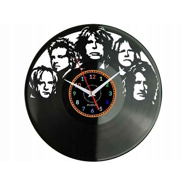 Rock Band Nástěnné hodiny Vinylová deska Moderní dekorativní jako Dárek