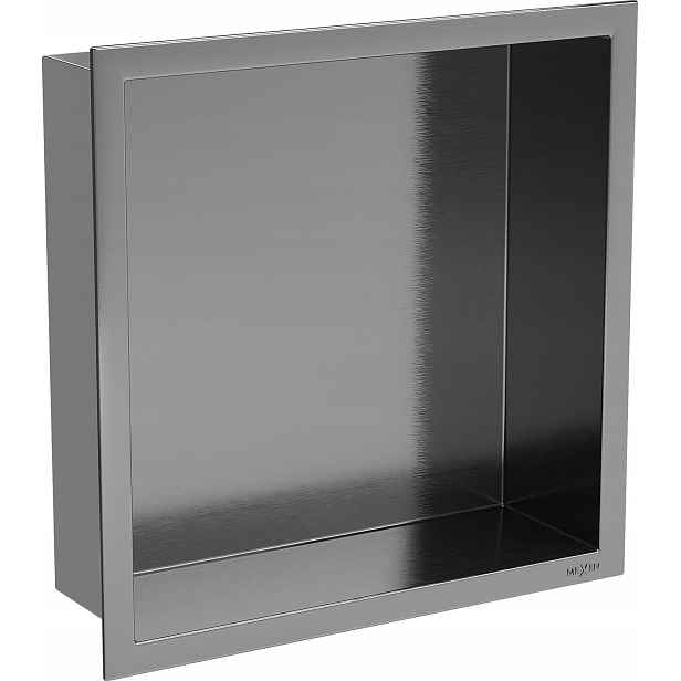 Mexen X-wall-r Nika S Límcem 30 X 30 CM Tmavě Šedá Kartáčovaná (gun Gray)