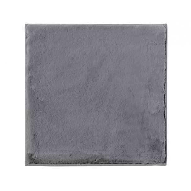 Koupelnová předložka Králík 50x50 cm, tmavě šedá