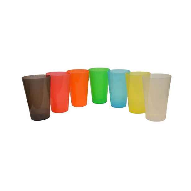 kelímek 500ml VM, MIX BAREV, plast