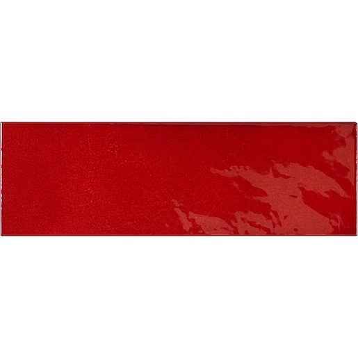 Obklad Equipe VILLAGE volcanic red 6,5x20 cm lesk VILLAGE25633