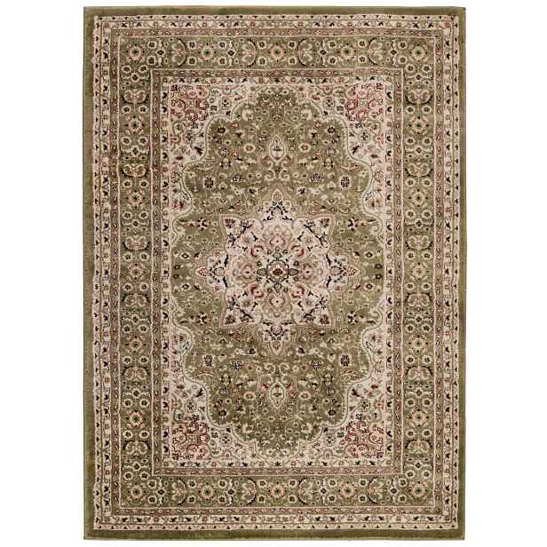 Koberec Klasický Orientální 80x150 cm Retro Vintage Pokoj Ložnice Zelená