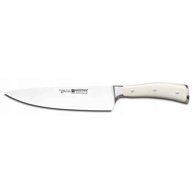 Nůž šéfkuchaře Wüsthof Classic Ikon Crème 20 cm X50CrMoV15