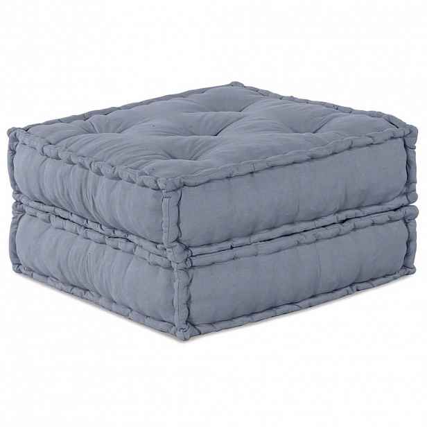 vidaXL Modulová pohovka Textil Šedá 70 x 70 x 36 cm